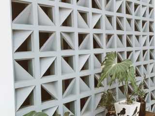 Gạch bê tông thông gió – Từ bản vẽ 3D đến không gian sống thực tế