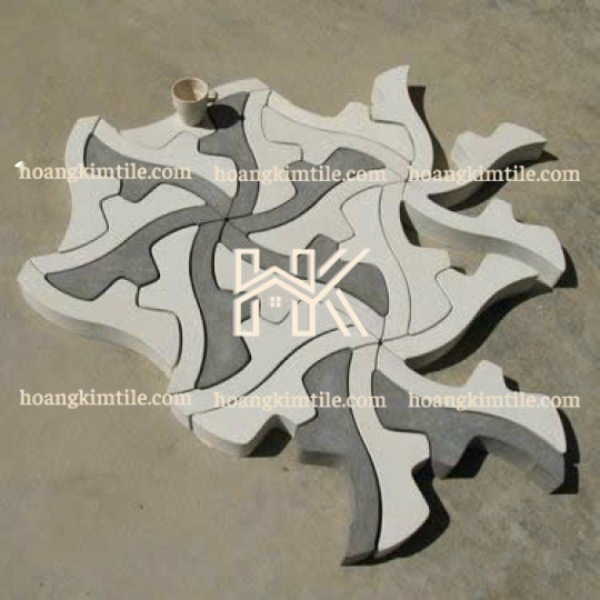 GẠCH 3D BÊ TÔNG K-523